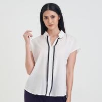 ราคา Guy Laroche BUSINESS SHIRT เสื้อเชิ้ต กีลาโรซ แขนสั้น แต่งกุ๊นด้านหน้า GL4MWH (4544382648)