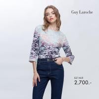 ราคา Guy Laroche เสื้อผู้หญิง เสื้อแขนสามส่วน ใส่สบาย GZ1ALR (23515259868)