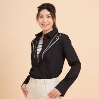 ราคา STEPHANIE เสื้อเชิ๊ตสีดำแขนยาว ดีเทลสวยน่ารัก OWSN3BL (23117874414)