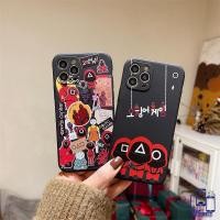 ราคา เคส ซิลิโคน Infinix Hot 10 Play Hot 10 Lite 10t 10s 10i S4 9 Pro 11 Plus Infinix Smart 4 5 Pro 3 Plus Infinix Note 8 10 Tencno Spark 5 PRO Squid Game Cartoon Pattern Silicone Shockproof Phone Case (11