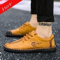 ราคา รองเท้าหนังลำลองสวมหุ้มข้อสำหรับผู้ชาย (4686688056)