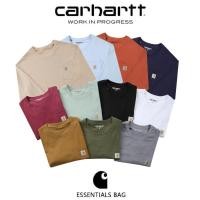 ราคา Tide brand Carhartt solid color K87 tooling pocket long sleeved couple with the same embroidered logo sweater (10387323028)