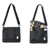 ราคา Bape Bape Black Bape กระเป๋าสะพายปรับสายได้พร้อมกล่อง (7588018943)