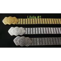 ราคา เข็มขัดไทย ลายกระหนก โบราณ รมดำ เงิน ทอง (3432773112)