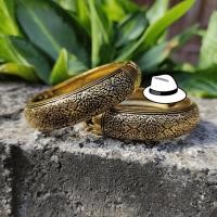 ราคา กำไลทองลงยา ข้อมือผู้ชายและผู้หญิงใส่ได้ ลายฉลุอยุธยา งานโบราณ (16571934739)