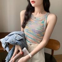 ราคา C M เสื้อสายเดี่ยวสีรุ้งสําหรับผู้หญิง (9926110530)