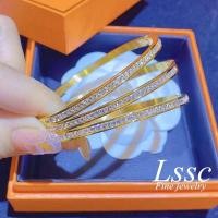 ราคา กําไลเพชร กำไลข้อมือสแตนเลสแท้ กำไลทนนานไม่ลอกดำ สำหรับผู้หญิง (18854443860)