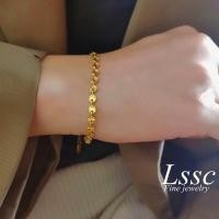 ราคา สร้อยข้อมือ สร้อยข้อมือสแตนเลส ลายดอกไม้ สไตล์เกาหลี เรียบง่าย เครื่องประดับ สําหรับผู้หญิง (19203505569)