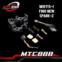 ราคา ถ่านมอเตอร์สตาร์ท รุ่น mio115 fino new spark z ชุดใหญ่ ถ่ายสตาร์ท มีโอ ชุดเเปลงถ่าน มีโอ115 อะไหล่ ไดสตาร์ท สินค้าพรีเมี (19033440120)