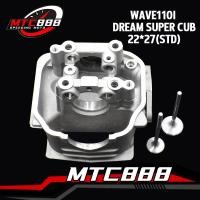 ราคา ฝาสูบ ฝาวาล์ว สำหรับ wave110i dream super cub ใบวาล์วขนาด 22 27 ฝาสูบเเต่ง เวฟ110i ฝาสูบ w110i อะไหล่เเต่งเวฟ (11697933396)