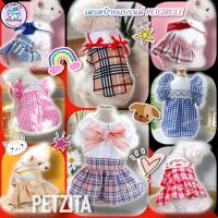 ราคา พร้อมส่ง เดรสสาวน้อยสุดน่ารัก สไตล์เกาหลี ญี่ปุ่น งานแบรนด์ for สุนัข หมา แมว (3077543648)