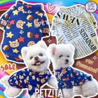 ราคา พร้อมส่ง เสื้อแฟชั่นลายน่ารัก งานป้ายแบรนด์ for pet สัตว์เลี้ยง เสื้อสุนัข หมา แมว (25477154686)