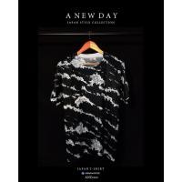 ราคา A NEW DAY 223 เสื้อยืดสไตล์ญี่ปุ่น Japan Wave สีดำ (16967315471)
