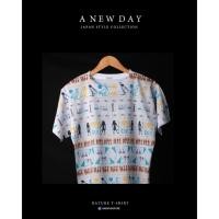 ราคา A NEW DAY 130 เสื้อลายสักสไตล์ญี่ปุ่น สกรีนเต็มตัว ลายอักษร อียิป ใส่ได้ทั้ง หญิง และ ชาย (5905604471)
