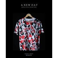 ราคา A NEW DAY 151 เสื้อสกรีนเต็มตัว ลาย เกล็ดปลาคราฟ koi fish ใส่ได้ทั้ง หญิง และ ชาย (3737475114)