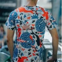ราคา A NEW DAY NO 046 เสื้อลาย สไตล์ญี่ปุ่น สกรีนเต็มตัวด้านหน้า ลายปลาคราฟ ใส่ได้ทั้ง หญิง และ ชาย (1024896456)