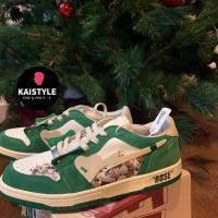 ราคา Cat Sofa Cat and Sofa No Man Area Rose Collection Men s Street Sneakers รองเท้าผ้าใบ Unisex สเก็ตบอร์ด (20157285105)