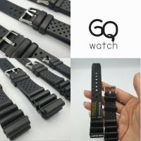 ราคา GQ watch สายทรง SEIKO สายนาฬิกาดำน้ำ สายยาง 20มิล 22มิล (6839303392)