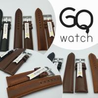 ราคา GQ watch สายนาฬิกา หนังแท้ New DW สไตล์DW เรียบ หรู ดูผู้ดี wristwatch strap genuine leather (4134739995)