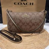 ราคา พร้อมส่ง COACH แท้ ส่งจากไทย กระเป๋าสะพายข้างผู้หญิ (14028740001)