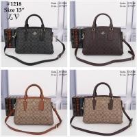 ราคา รุ่นยอดฮิต กระเป๋าถือ สะพายข้าง Coach bag โค้ช ใบใหญ่ ขนาด 13 นิ้ว (14196227815)