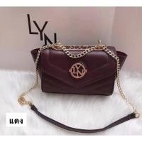 ราคา พร้อมส่ง แท้ outlet กระเป๋าสะพายข้าง lyn lynaround bag สีขาว (16962212770)