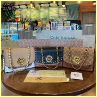 ราคา กระเป๋า กระเป๋าสะพายข้าง coach ขนาด กระเป๋า8นิ้ว crossbody โค้ช สายโซ่ (10660787251)