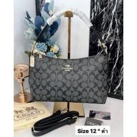 ราคา พร้อมส่ง กระเป๋าสะพาย COACH ทรงพอช ขนาด 12 นิ้วสูง 7 5 นิ้ว โค้ช crossbodybag (4256100730)