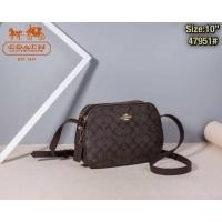 ราคา พร้อมส่ง กระเป๋าcoach กระเป๋า2ซิป ขนาด 10 นิ้ว crossbody bag โค้ช (6125449817)