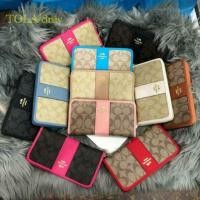 ราคา กระเป๋าสตางค์ coach ใบยาว ขนาด 8 นิ้ว ซิปรอบ wallet โค้ช (7103899958)