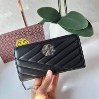 ราคา กระเป๋า งานแท้ TORY BURCH KIRA CHEVRON ZIP CONTINENTAL WALLET (22238627536)