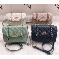 ราคา กระเป๋าสะพายข้าง งาน Lynแท้ outlet สะพายข้าง crossbody คอลเล็คชั่นใหม่ ขนาด กระเป๋า8นิ้ว (21924661774)