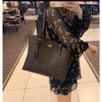 ราคา กระเป๋า New Coach Molly กระเป๋าใบใหญ่ งานสะพาย ขนาด 16 นิ้ว ใบใหญ่ shoppingbag (21114552646)