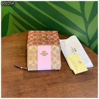 ราคา กระเป๋า กระเป๋าสตางค์ coach ใบสั้น ซิปรอบ (21015028801)