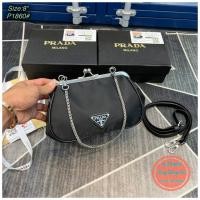 ราคา กระเป๋า กระเป๋าสะพาย crossbody pd พร้อมกล่อง ใบเสร็จ prada (20140880799)