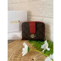 ราคา กระเป๋าสตางค์ Coach สองพับ ใบสั้น 3 in 1 พกพาง่าย (16705636572)