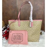 ราคา กระเป๋า งานแท้ OUTLET COACH REVERSIBLE CITY TOTE IN SIGNATURE CANVAS COACH F36658 (14177495408)