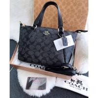 ราคา กระเป๋า Hot มาก Coach bag ทรงพัดมินิ พร้อมกล่อง โค้ช กระเป๋าทรงพัด (10438228423)