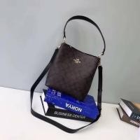 ราคา กระเป๋า Coach Hiend Small Town Bucket Bag In Signature Canvas (8719298524)
