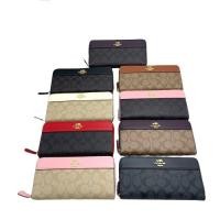 ราคา กระเป๋าสตางค์ coach ซิปรอบ ใบยาว (8165761163)