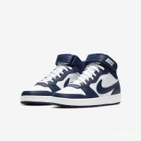 ราคา แท้100 Nikeรองเท้าไนกี้เล็กๆน้อยๆdunkภูเขาไฟผู้ชายCourtรองเท้าฤดูหนาวสีขาวและสีน้ำเงินสูงBQ5448 g9tj (15816512024)