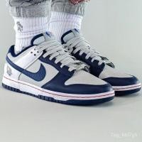 ราคา แท้100 NBA x Nike Dunk Low EMBไนกี้สีเทาสีฟ้าNBAร่วม75ครบรอบรองเท้าDO6288 001 W6WG (13659557556)