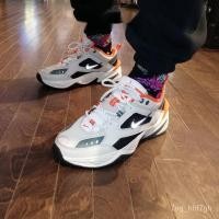 ราคา แท้100 Nikeผู้ชายของไนกี้m2k teknoสีเทาสีส้มย้อนยุครองเท้าเก่านักบินอวกาศรองเท้าวิ่งฤดูใบไม้ร่วงAV4789 101 RWAq (12959585779)