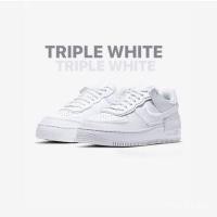 ราคา สินค้าพร้อมส่ง NIKE AIR FORCE 1 SHADOW TRIPLE WHITE W Ap7w (12234268788)