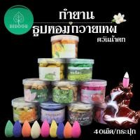 ราคา NEW กำยาน ธูปหอม 40เม็ด กระปุก กลิ่นดอกไม้ ผ่อนคลาย สบาย กำยานหอม กำยานอินเดีย กำยานเทพ ควันน้ำตก (13933277008)