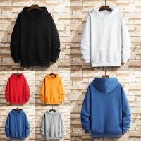 ราคา TS MEN เสื้อแขนยาวมีฮู้ด เสื้อกันหนาวมีฮู้ด ผ้าสำลี ผ้าหนาดีใส่สบาย รุ่น0078 (4162191988)
