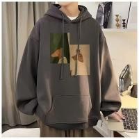ราคา TS MEN เสื้อแขนยาวมีฮู้ด เสื้อกันหนาวมีฮู้ด ผ้าสำลี ผ้าหนาดีใส่สบาย รุ่น0211 (16899598285)