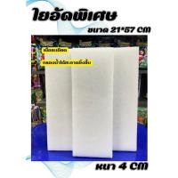 ราคา ใยอัดพิเศษ 21 57cm ยาว ใยกรองน้ำ ใยกรองตู้ปลา บ่อปลา วัสดุกรองน้ำ (25812454858)