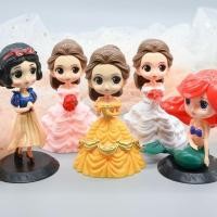ราคา โมเดลการ์ตูนเจ้าหญิงน้ําหนักเบา สําหรับตกแต่งเค้ก โมเดลเจ้าหญิงดิสนีย์ พลาสติก ของเล่น การ์ตูน สโนไวท์ เอลซ่า PVCอย่างดี (24152266549)
