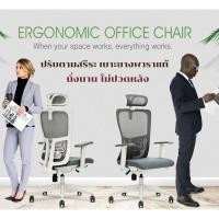 ราคา ERGON เก้าอี้ทำงานเพื่อสุขภาพ เพื่อใช้กับสำนักงาน ออฟฟิศ เป็น Ergonomic chair เหมาะสำหรับนั่งนาน (12916317797)